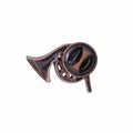 French Horn Copper Lapel Pin