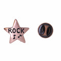 Rockstar Copper Lapel Pin