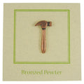 Hammer Copper Lapel Pin