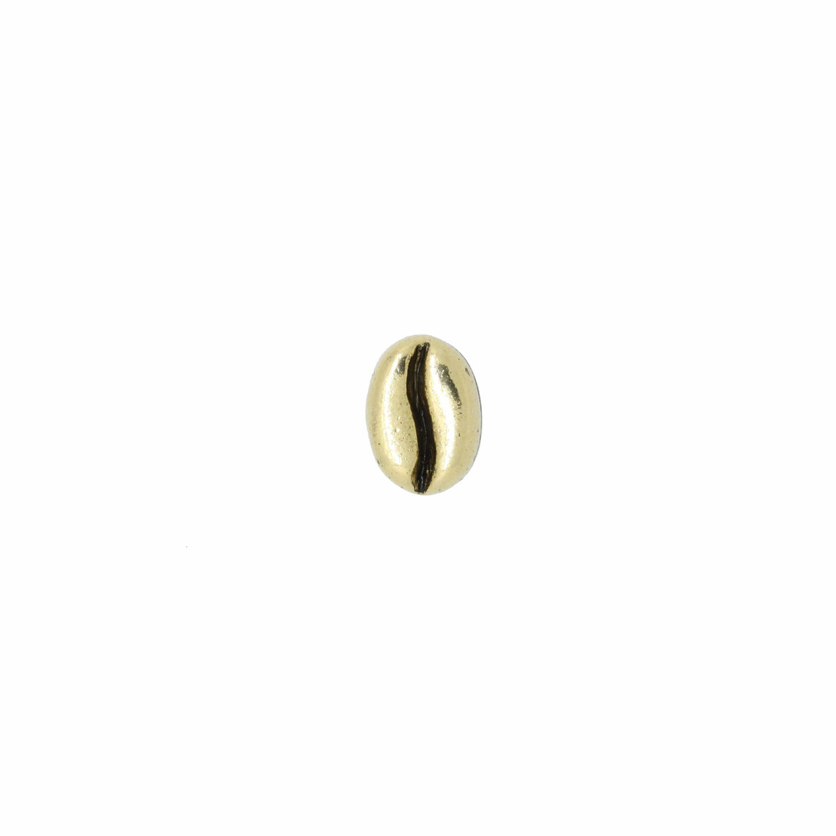 Coffee Bean Gold Lapel Pin Brew Up Your Style Lapel Pin