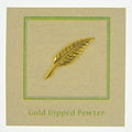 Quill Gold Lapel Pin