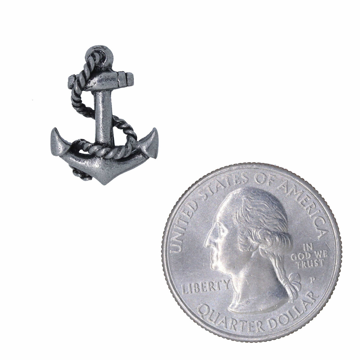 Anchor Lapel Pin Nautical Style on Point Lapel Pin