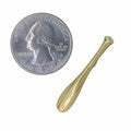 Canoe Paddle Gold Lapel Pin