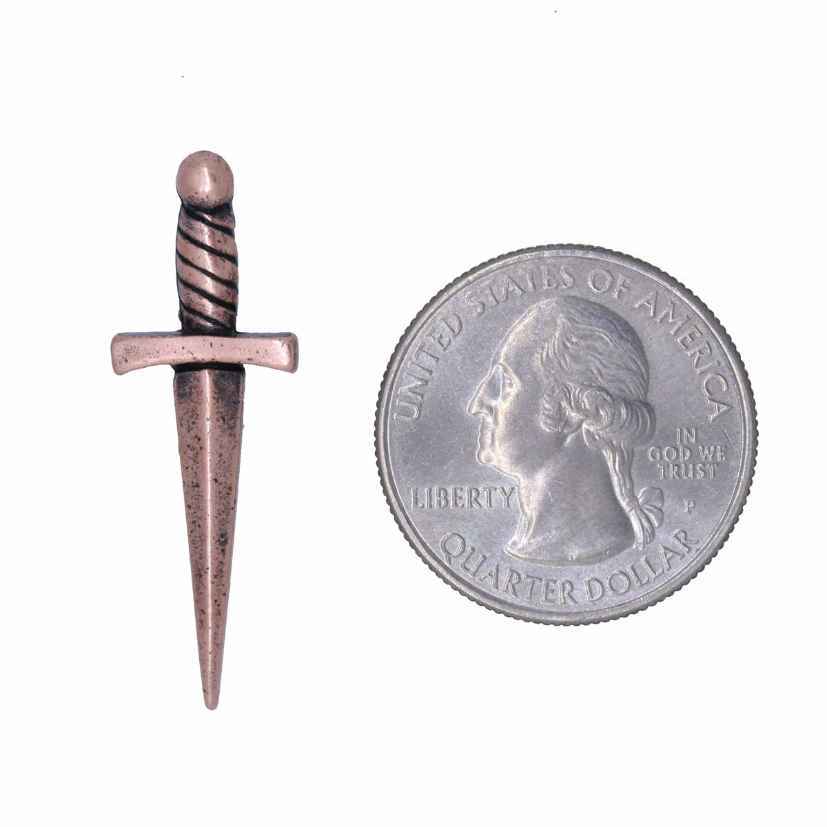 Dagger Copper Lapel Pin – lapelpinplanet