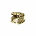 Treasure Chest Gold Lapel Pin