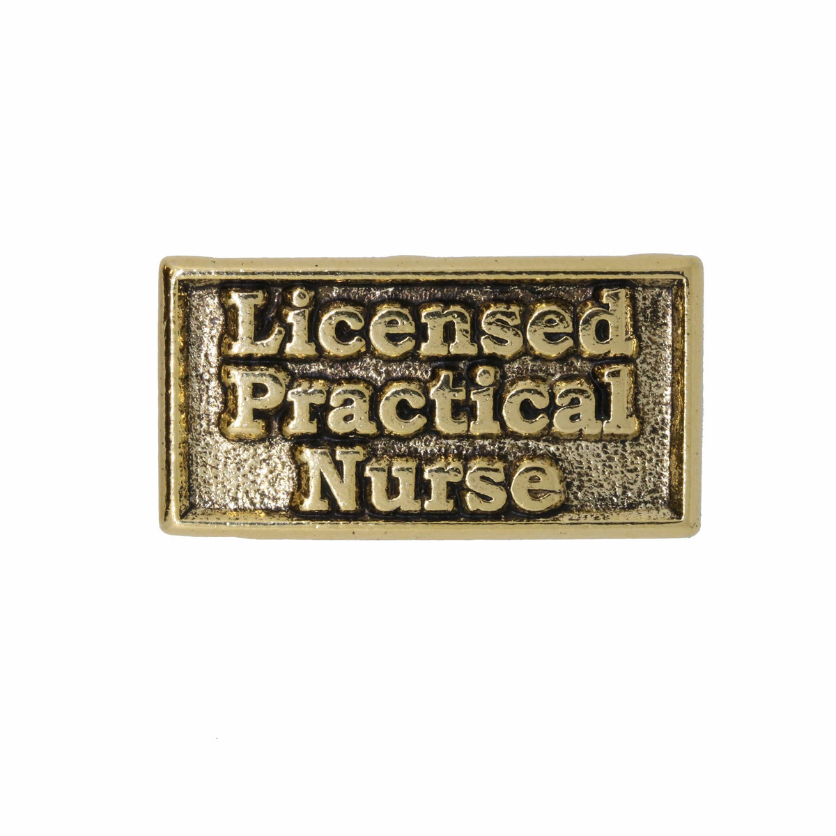 Licensed Practical Nurse Red LPN Caduceus Lapel Pin