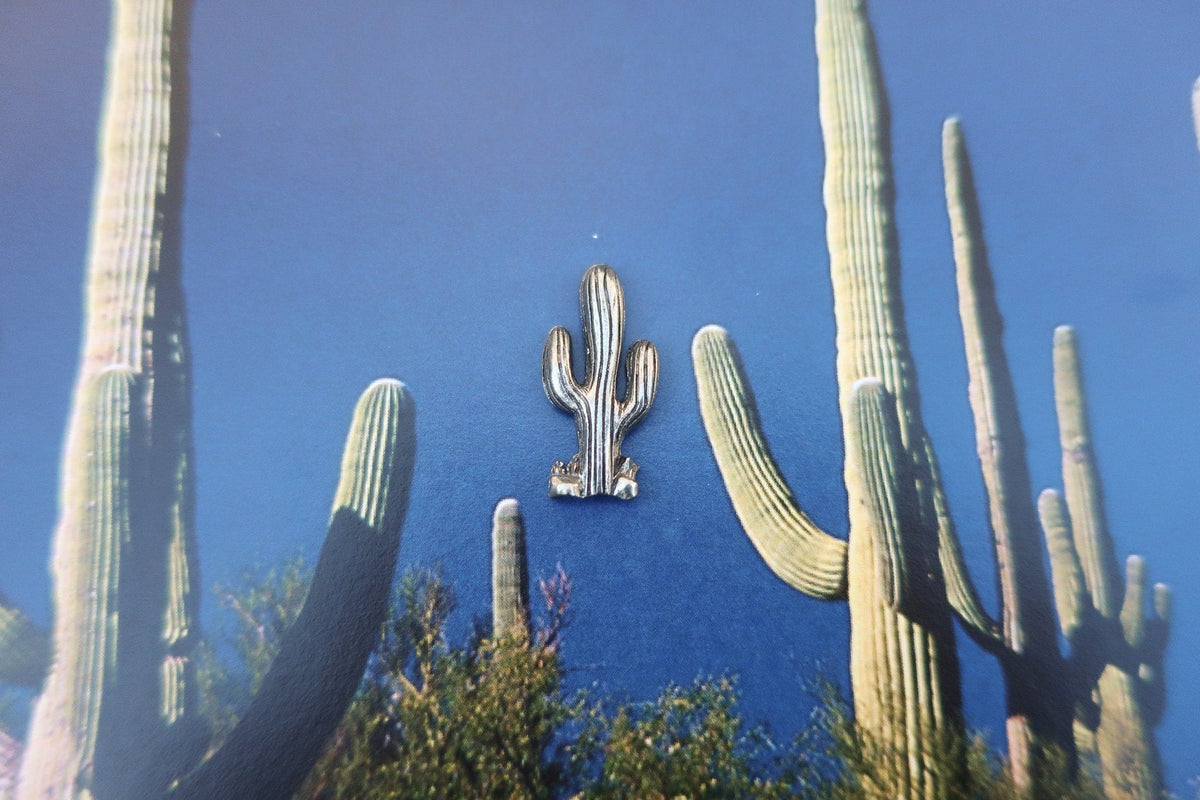 Cactus Lapel Pin - Embrace Desert Vibes