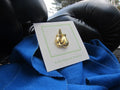 Boxing Gloves Gold Lapel Pin