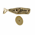 Whale Gold Lapel Pin