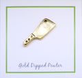 Cleaver Gold Lapel Pin