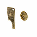 Cleaver Gold Lapel Pin