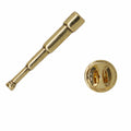 Telescope Gold Lapel Pin