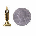 Vacuum Gold Lapel Pin