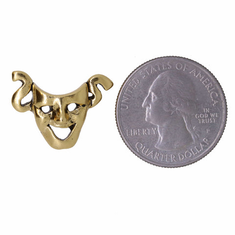 Comedy Gold Lapel Pin