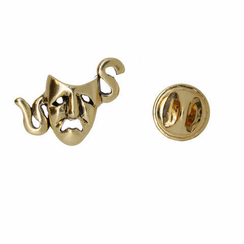 Tragedy Gold Lapel Pin