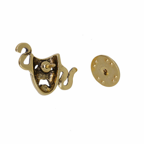 Tragedy Gold Lapel Pin