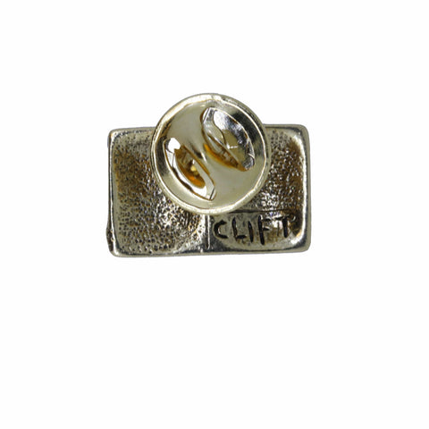 Book Gold Lapel Pin