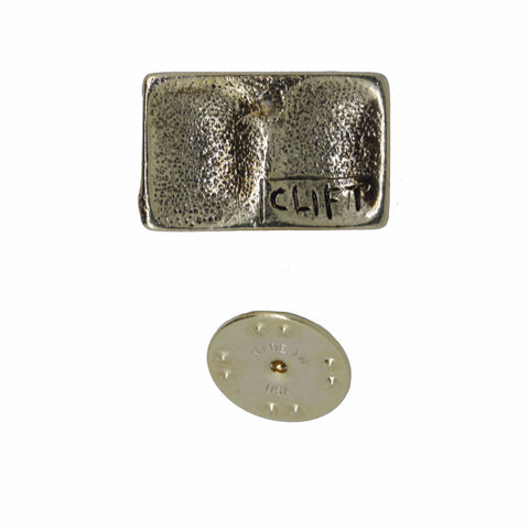 Book Gold Lapel Pin