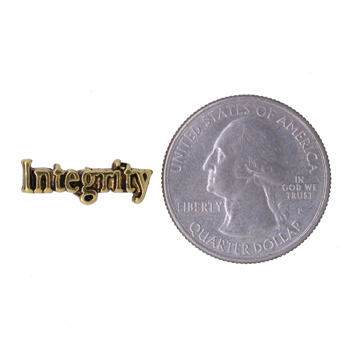 Integrity Gold Lapel Pin – lapelpinplanet