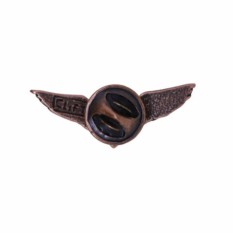 Pilot Wings Copper Lapel Pin