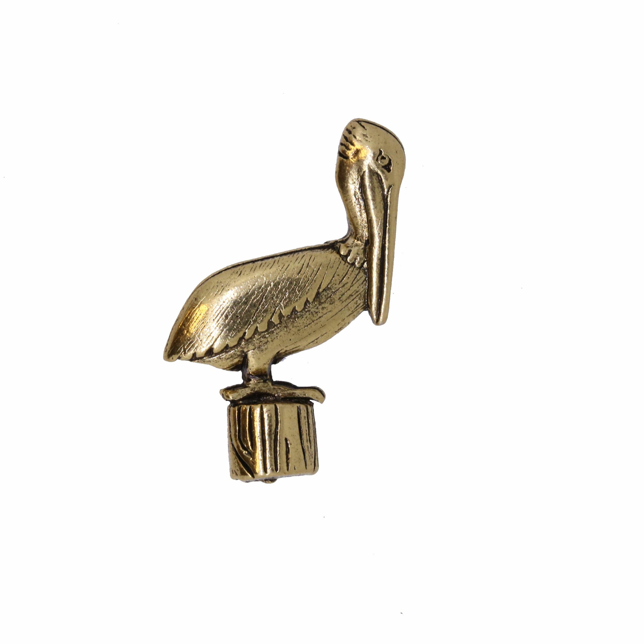 Pelican Gold Lapel Pin