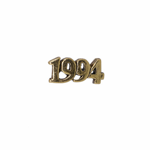 Year Gold Lapel Pin