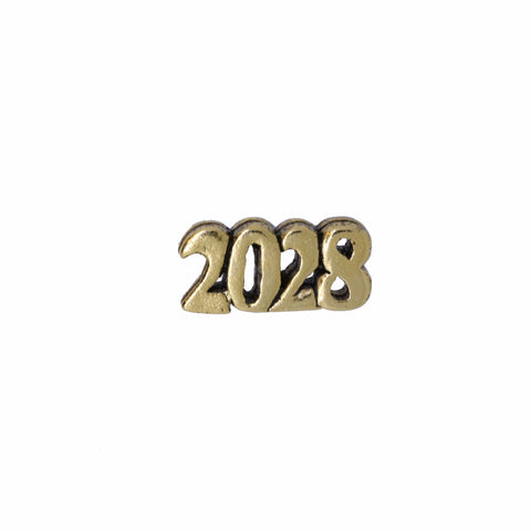 Year Gold Lapel Pin