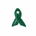 Green Awareness Ribbon Lapel Pins | lapelpinplanet