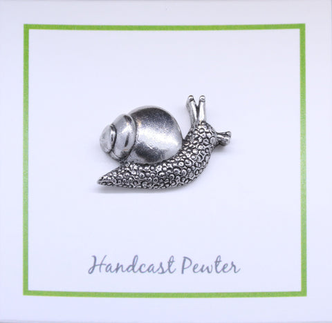 Snail Lapel Pin