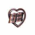 Book of Love Copper Lapel Pin