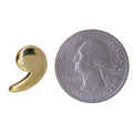 Comma Gold Lapel Pin