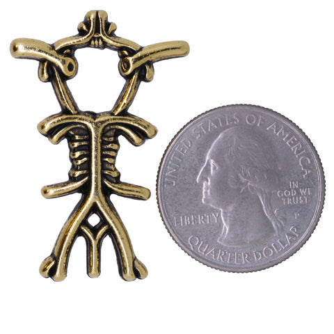 Circle of Willis Gold Lapel Pin