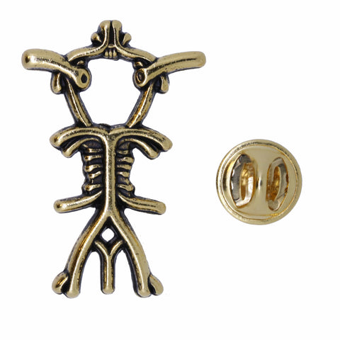 Circle of Willis Gold Lapel Pin