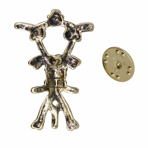 Circle of Willis Gold Lapel Pin