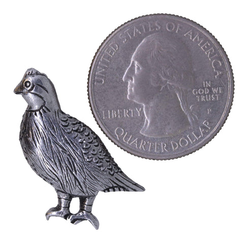 Quail Lapel Pin
