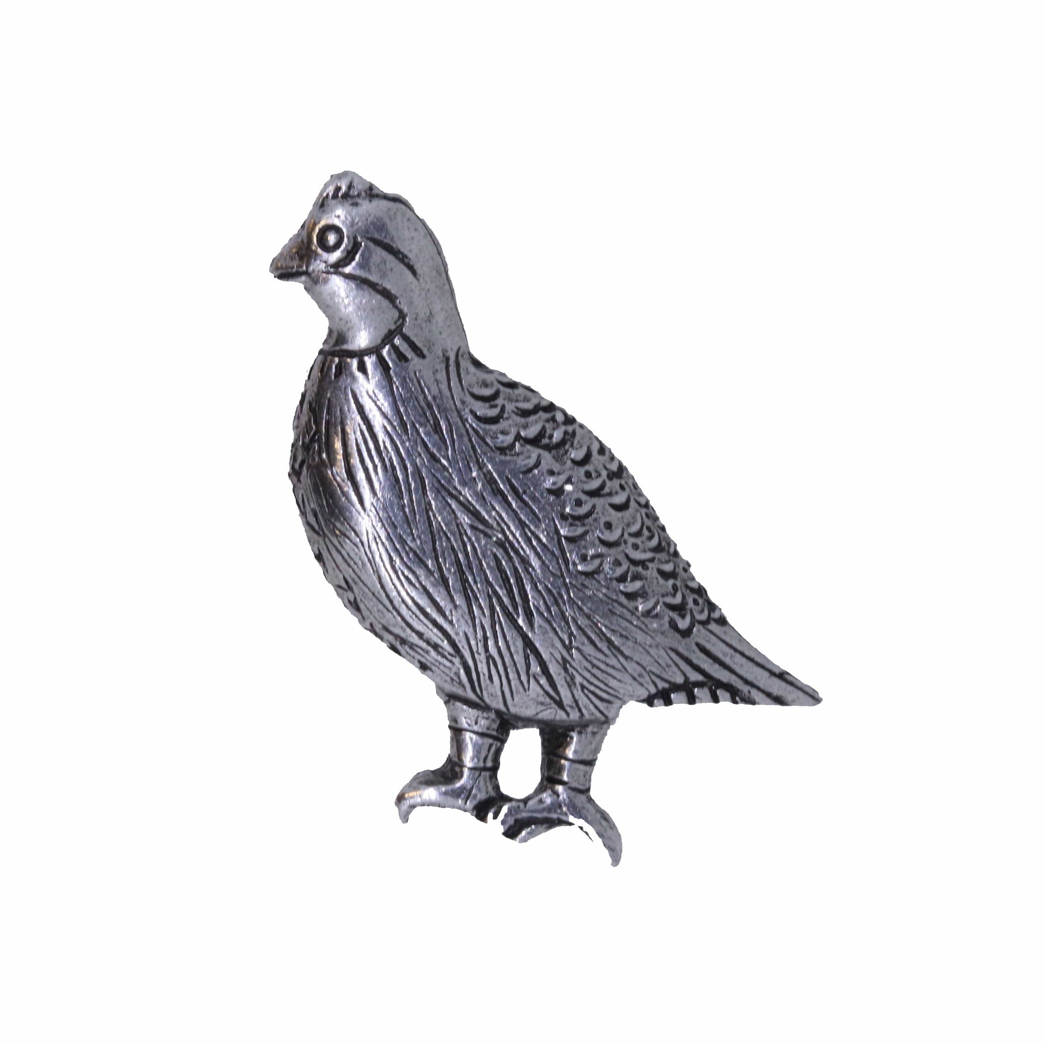 Quail Lapel Pin