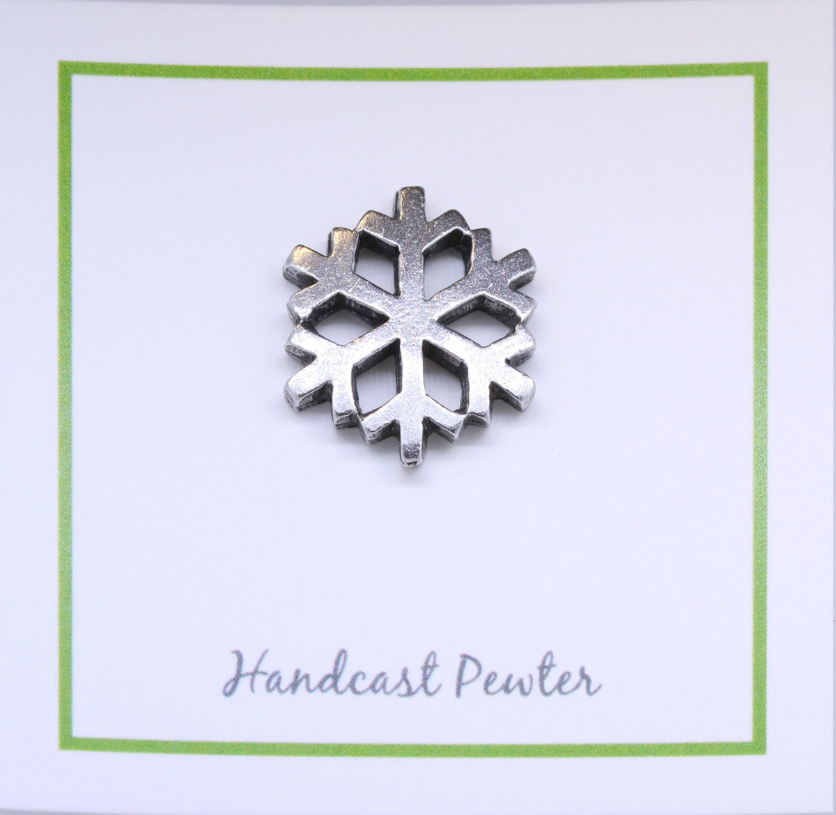 Snowflake Lapel Pin – lapelpinplanet