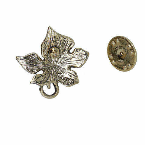 Ivy Gold Lapel Pin