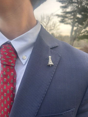 Christmas Tree Lapel Pin