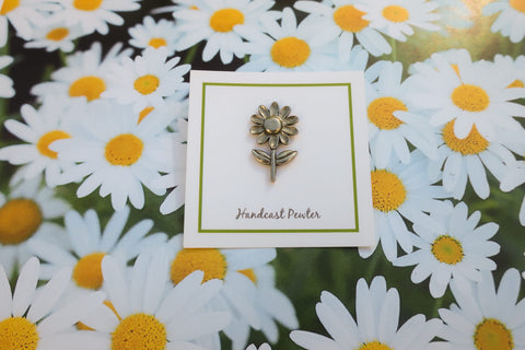 Daisy Lapel Pin