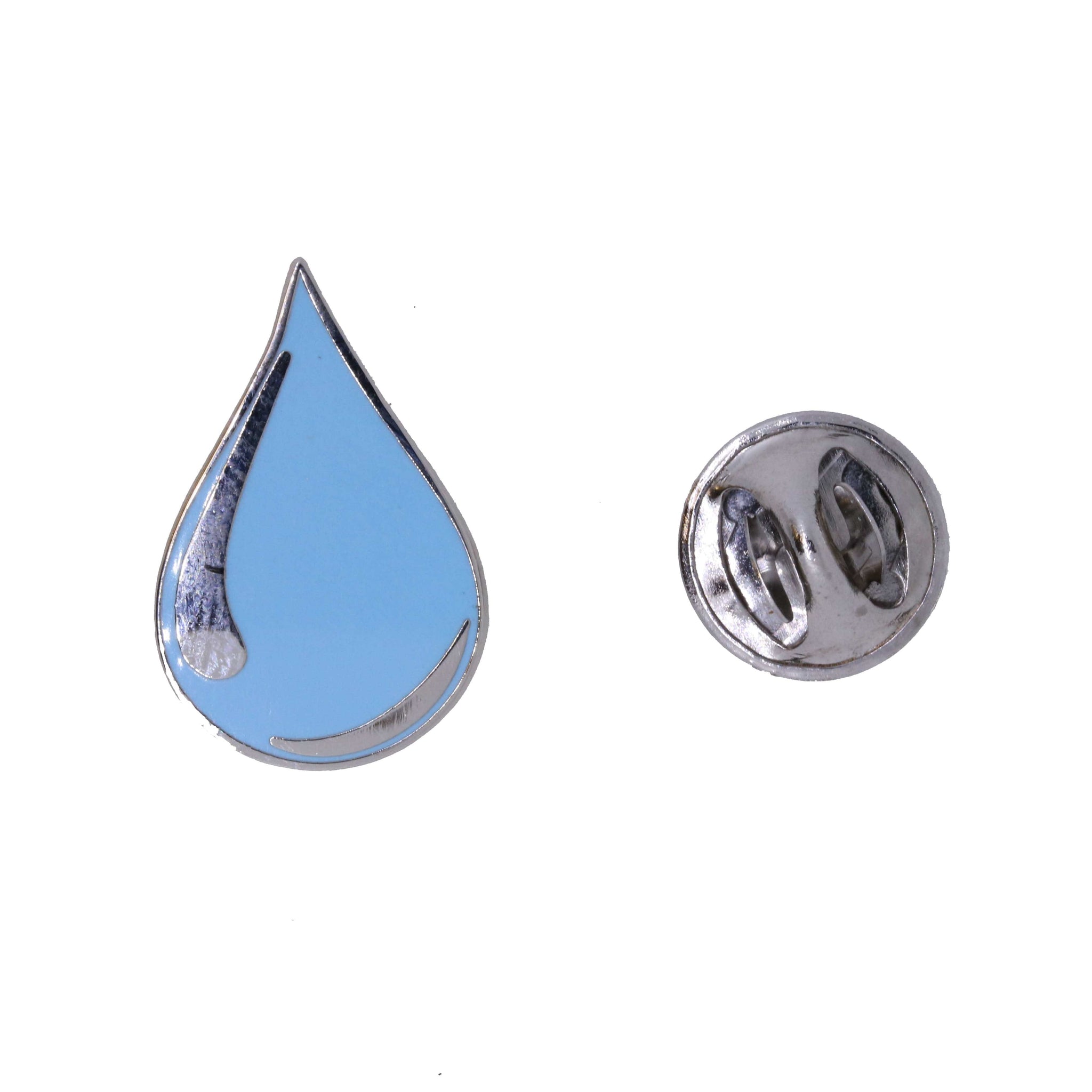 Water Drop Enamel Pin – lapelpinplanet