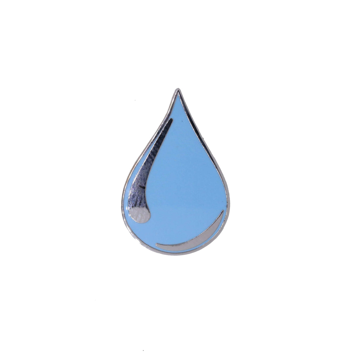 Running Water Pin Water Drop Enamel Pin – lapelpinplanet
