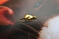 Rat Gold Lapel Pin