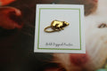 Rat Gold Lapel Pin