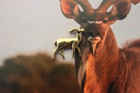 Antelope Gold Lapel Pin