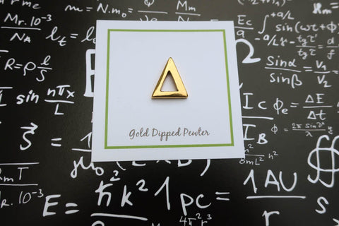 Delta Pin Delta Gold Lapel Pin – lapelpinplanet