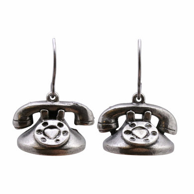 Telephone Earrings | lapelpinplanet