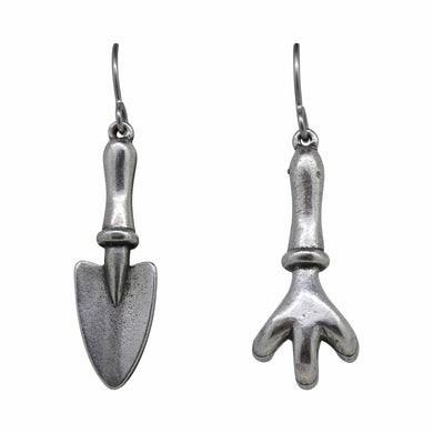 Trowel and Claw Earrings | lapelpinplanet