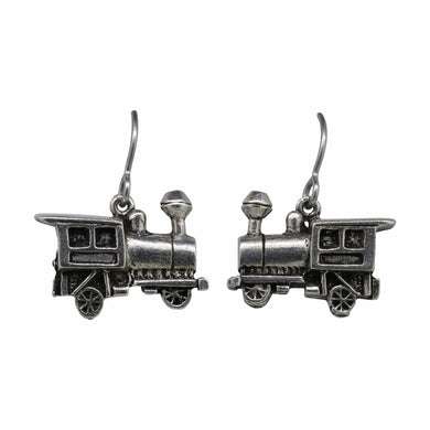 Train Earrings | lapelpinplanet