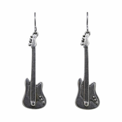Electric Guitar Earrings | lapelpinplanet